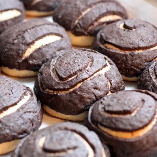 Chocolate Conchas - Recipe photo by CookingandCussing