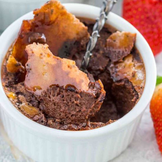 Chocolate Creme Brulee - Recipe photo by peasandpeonies