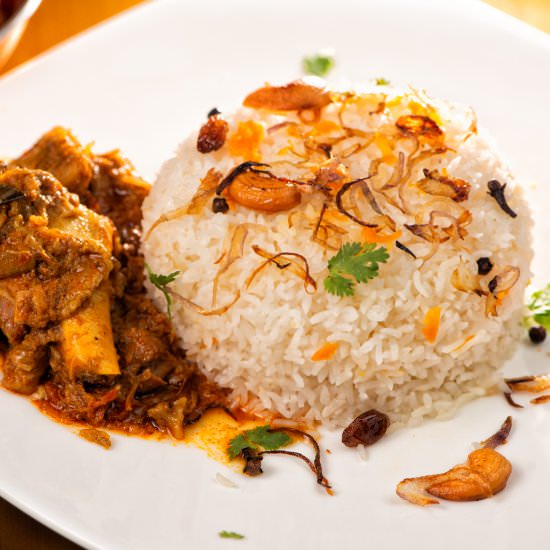 Kerala Style Ghee Rice - Recipe photo by meemiskitchen