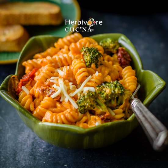 Instant Pot Creamy Red Sauce Pasta - Recipe photo by Herbivore Cucina