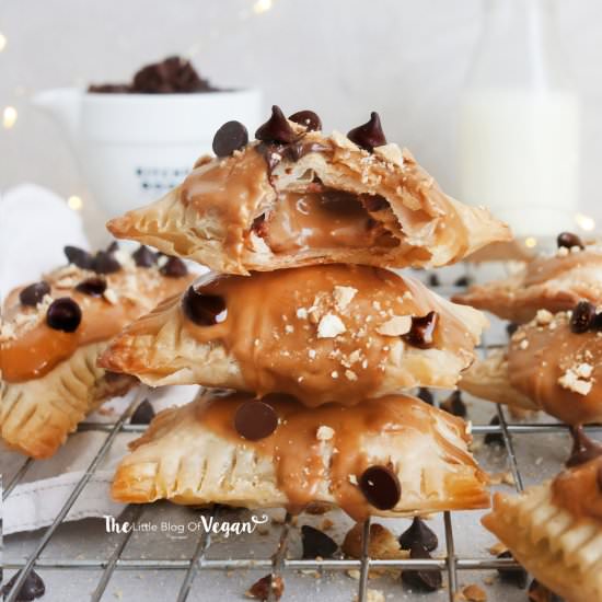 Choc chip poptarts - Recipe photo by The Little Blog of Vegan