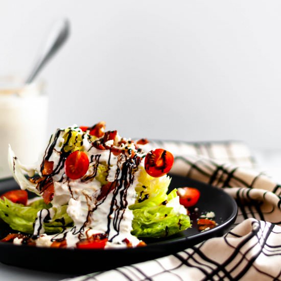 Classic Wedge Salad - Recipe photo by megseverydayindulgence
