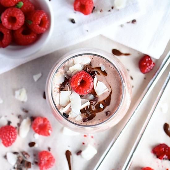 Healthy Lamington Smoothie - Recipe photo by BetterwithCake