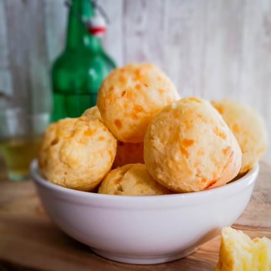 Blue Buffalo Pao de Queijo - Recipe photo by The Cosmic Cookie Jar