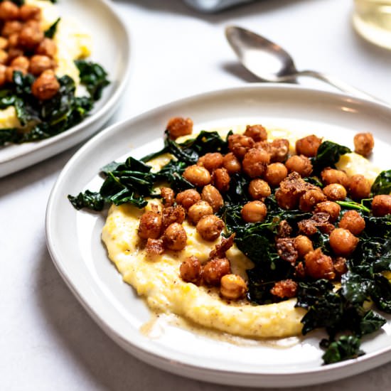 Brown Butter Spiced Chickpeas - Recipe photo by joeats