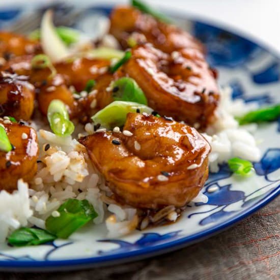 Easy Honey Garlic Shrimp - Recipe photo by keviniscooking