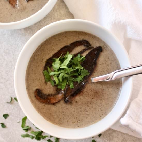 Dairy Free Cream of Mushroom Soup - Recipe photo by girlinhealing