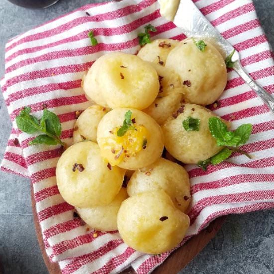 Eggless Brazilian Cheese Bread - Recipe photo by easyanddelish