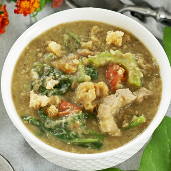 Mung Bean Soup (Ginisang Munggo) - Recipe photo by foxy folksy