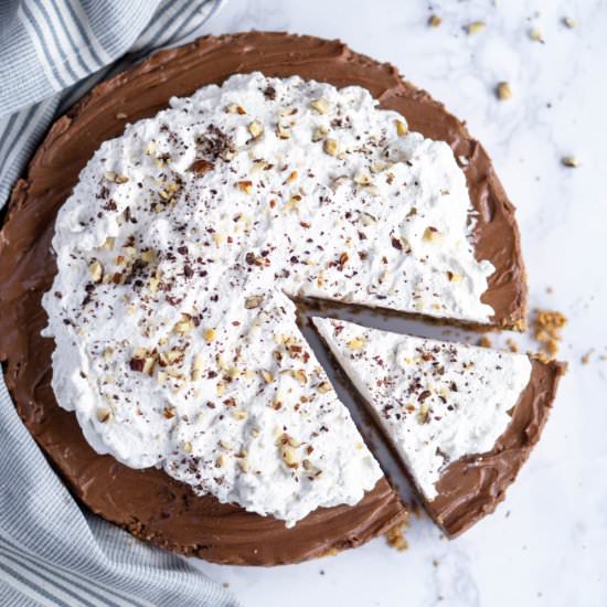 Nutella Tart - Recipe photo by pinabresciani