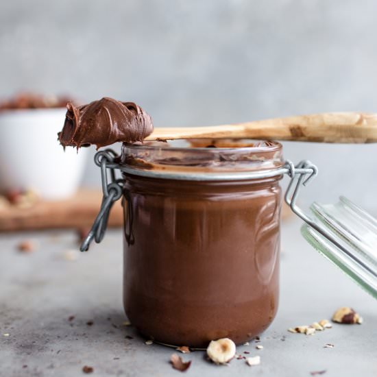 Vegan “Nutella” - Recipe photo by Vanillacrunnch