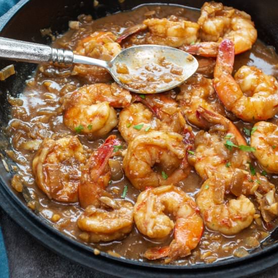 New Orleans BBQ Shrimp - Recipe photo by Jaxx The Bearded Hiker
