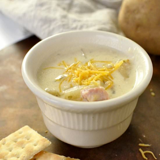 Slow Cooker Potato Soup - Recipe photo by katemovingforward
