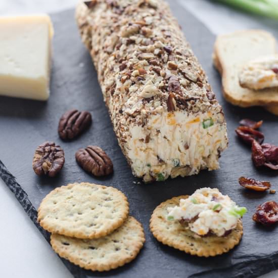 Cranberry Pecan Cheeseball - Recipe photo by butteredsideup