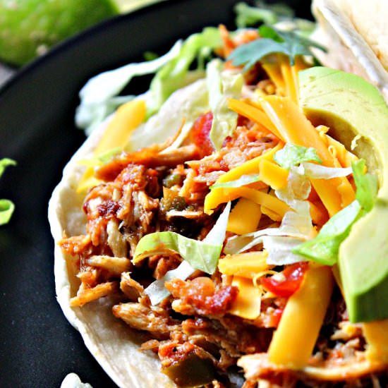 Slow Cooker Salsa Chicken - Recipe photo by agoudalife