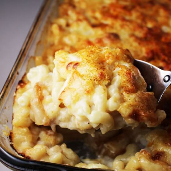Baked Macaroni and Cheese - Recipe photo by Our Happy Mess