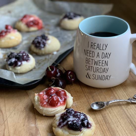 Berry Cream Cheese Danishes - Recipe photo by Biz319