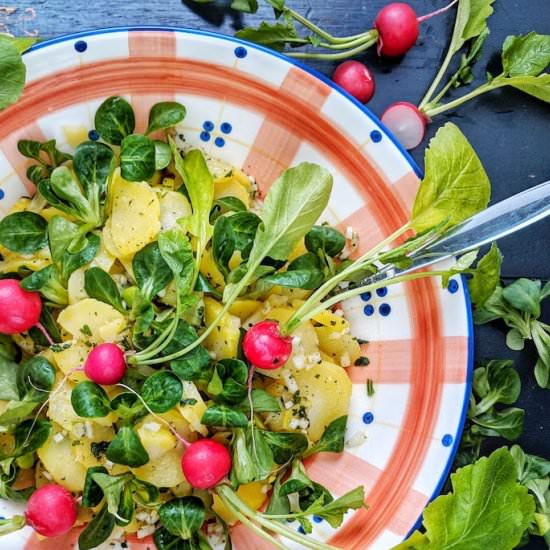 Fresh & easy Potato Salad - Recipe photo by In Love with Bliss