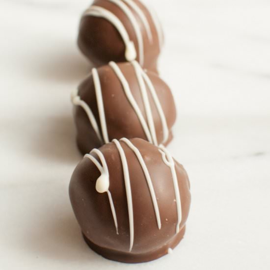 Brownie Truffles - Recipe photo by Bakin Care of Business