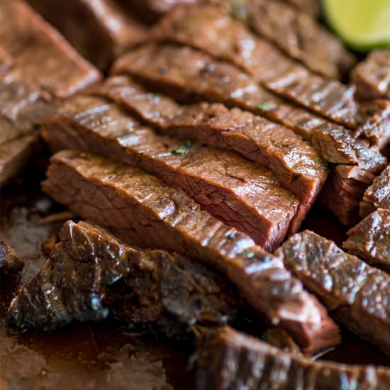 Easy Carne Asada - Recipe photo by BakingMischief
