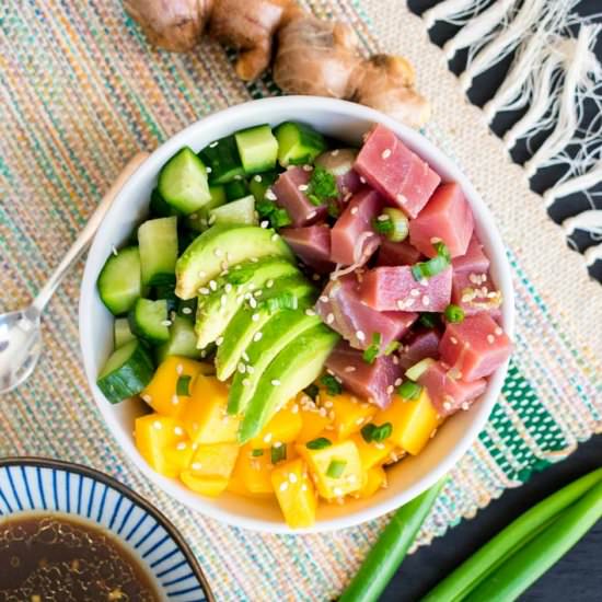 Homemade Poke Bowls - Recipe photo by petitedecadence