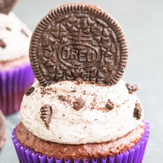 Oreo Cupcakes - Recipe photo by Cakewhiz
