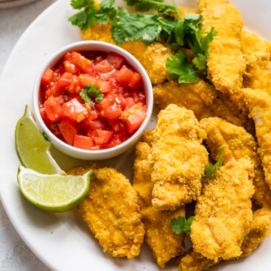 Tortilla Crusted Chicken - Recipe photo by feelgoodfoodie1