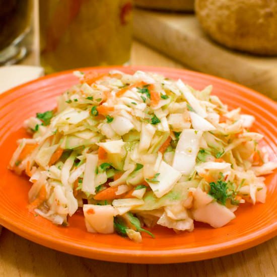 Chuck Muer Coleslaw - Recipe photo by Share The Recipe