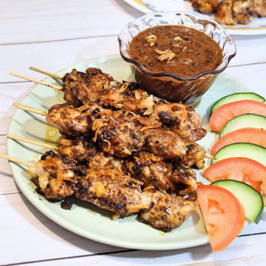 Chicken Satay Madura Style - Recipe photo by piggyout