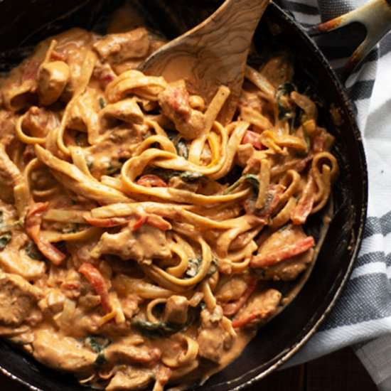 Cajun Chicken Pasta - Recipe photo by servingtonight