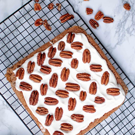 Healthy carrot cake - Recipe photo by Myfoodblog.nl