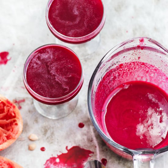 Sweet and Spicy Pink Drink - Recipe photo by withfoodandlove