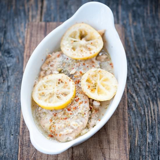 Fish fillet in butter sauce - Recipe photo by gabilupu