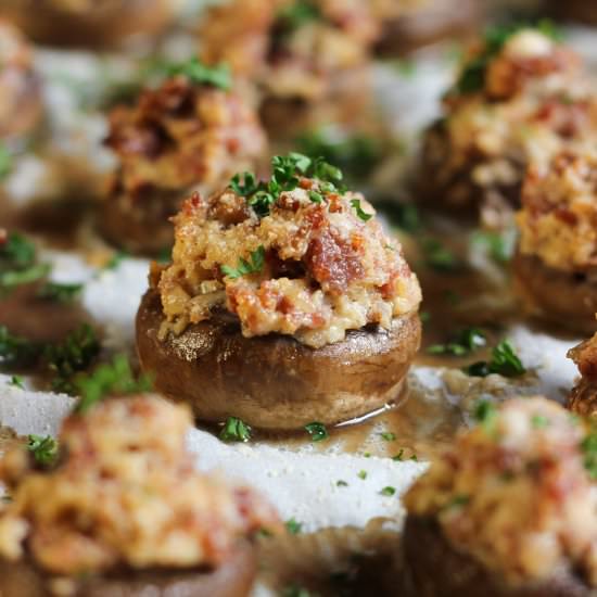 Stuffed Mushrooms - Recipe photo by Elle mijote quelque chose