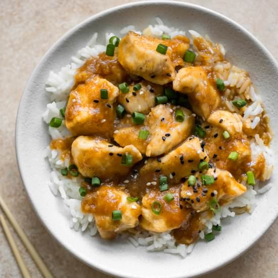 Easy Mongolian Chicken - Recipe photo by saltandlavender