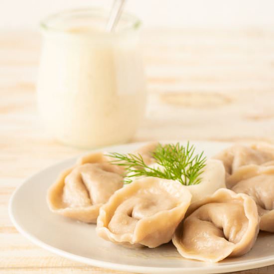 Vegan pelmeni (Seitan dumplings) - Recipe photo by slavicvegan