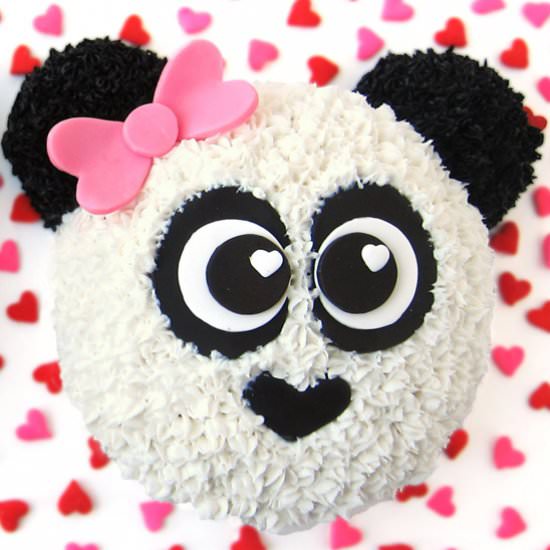 Panda Bear Cake - Recipe photo by Hungry Happenings