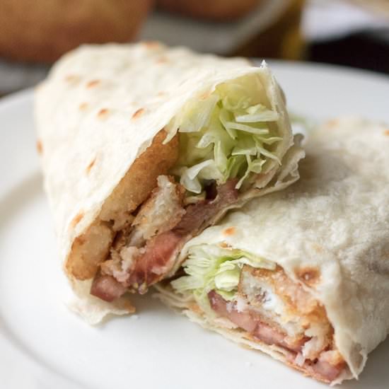 Easy Beer Battered Fish Wrap - Recipe photo by LifesLittleSweets