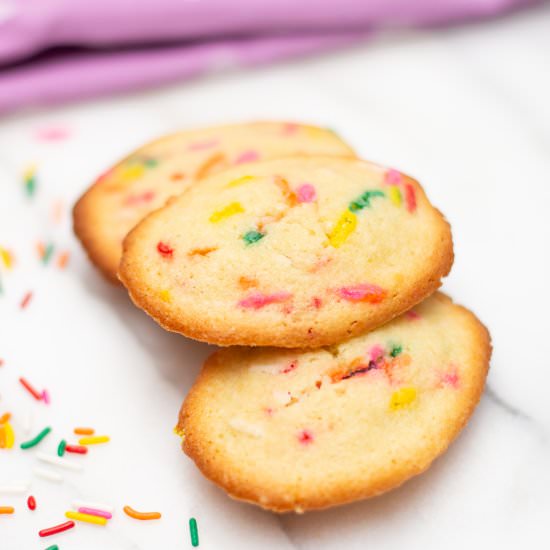 Birthday Cake Madeleines - Recipe photo by Gracie139