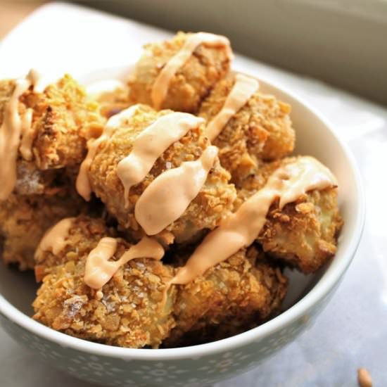 Crispy Baked Cauliflower - Recipe photo by MyRecipeReviews
