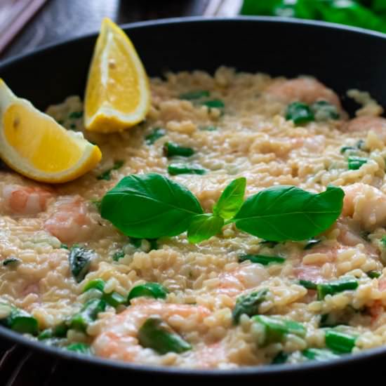 Shrimp Risotto - Recipe photo by alwaysusebutter