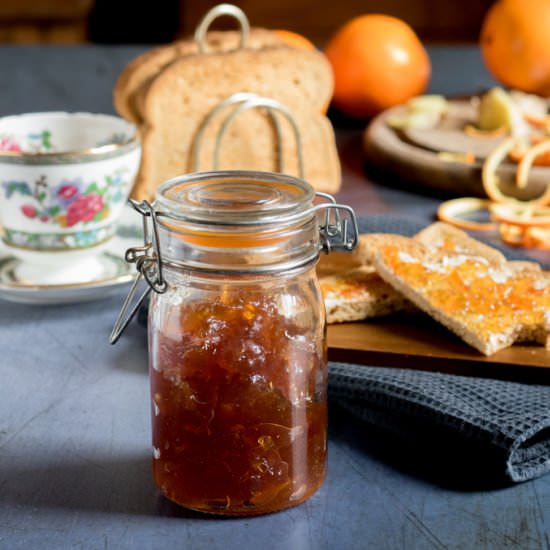 Ginger Orange Marmalade - Recipe photo by veggie desserts