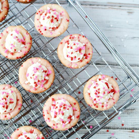 Valentine Sugar Cookie Cups - Recipe photo by therebelchick