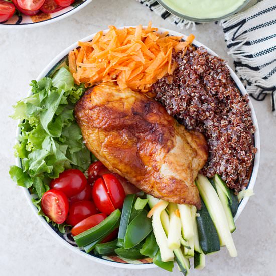 Chicken Buddha Bowl - Recipe photo by ilonaspassion