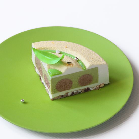Matcha Entremet - Recipe photo by Miuda