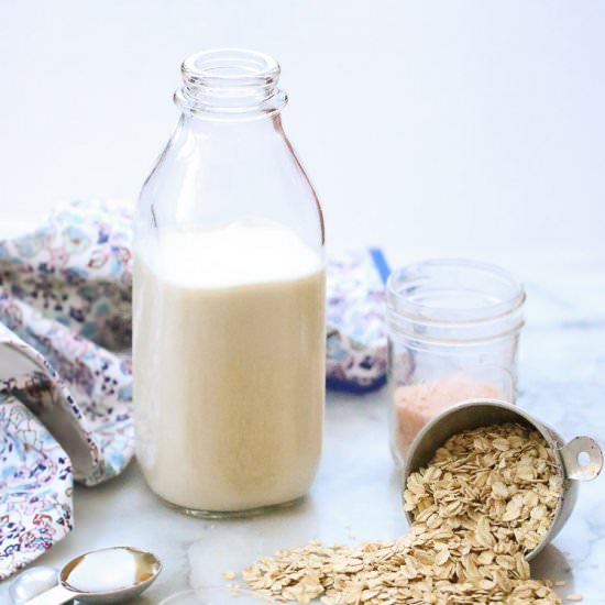 How to make Oat Milk - Recipe photo by veganblueberry