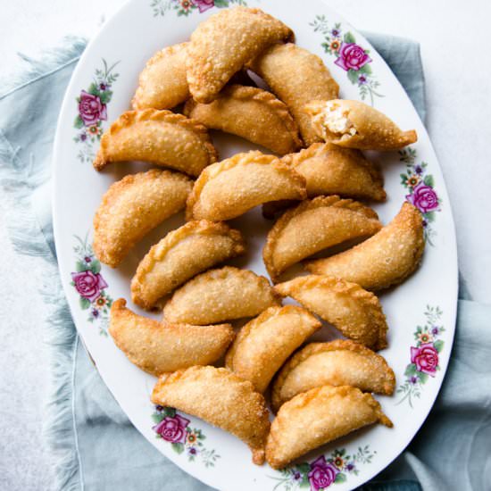 Cantonese Sweet Fried Dumplings - Recipe photo by healthynibblesandbits