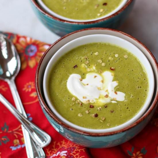 Zucchini Curry Soup - Recipe photo by aforkstale