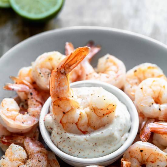 Roasted Shrimp Cocktail - Recipe photo by cookingforkeeps