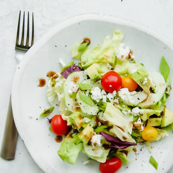 Simple Green Salad - Recipe photo by myeverydaytable